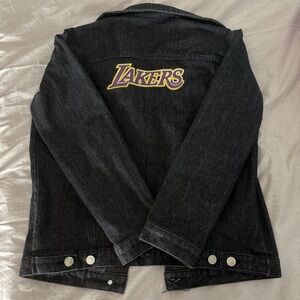 Lakers jeans jacket